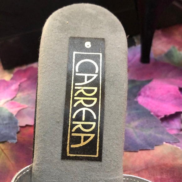 VINTAGE Grey Suede Sandal - Picture 7 of 14